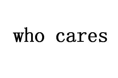 who cares什么意思
